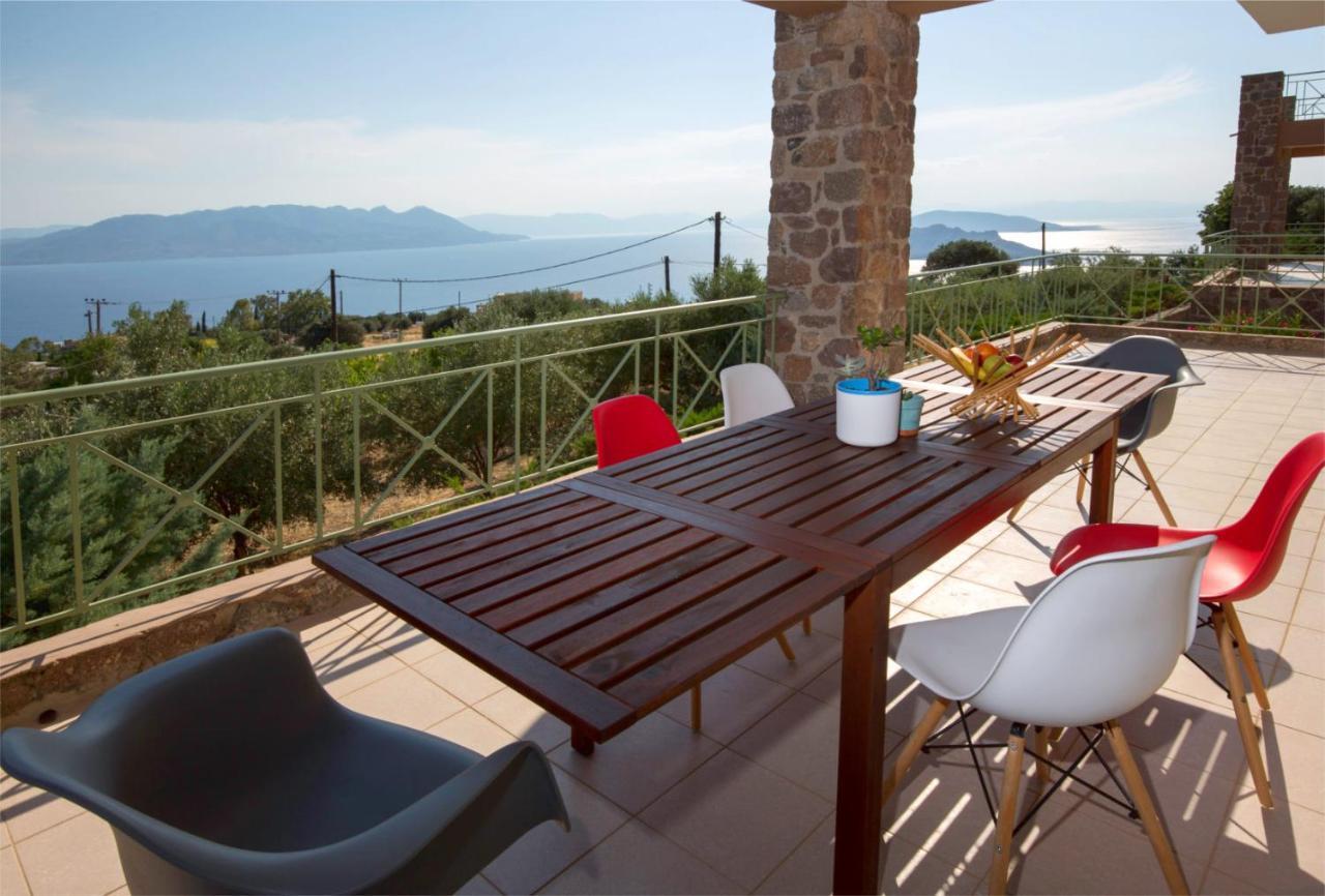 Вилла Aegina Colors Sfentouri Экстерьер фото