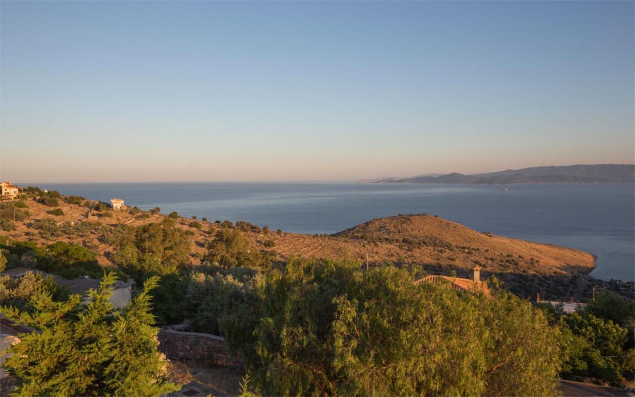 Вилла Aegina Colors Sfentouri Экстерьер фото