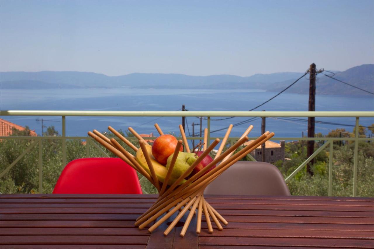 Вилла Aegina Colors Sfentouri Экстерьер фото