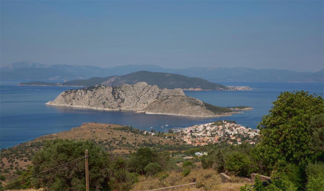 Вилла Aegina Colors Sfentouri Экстерьер фото