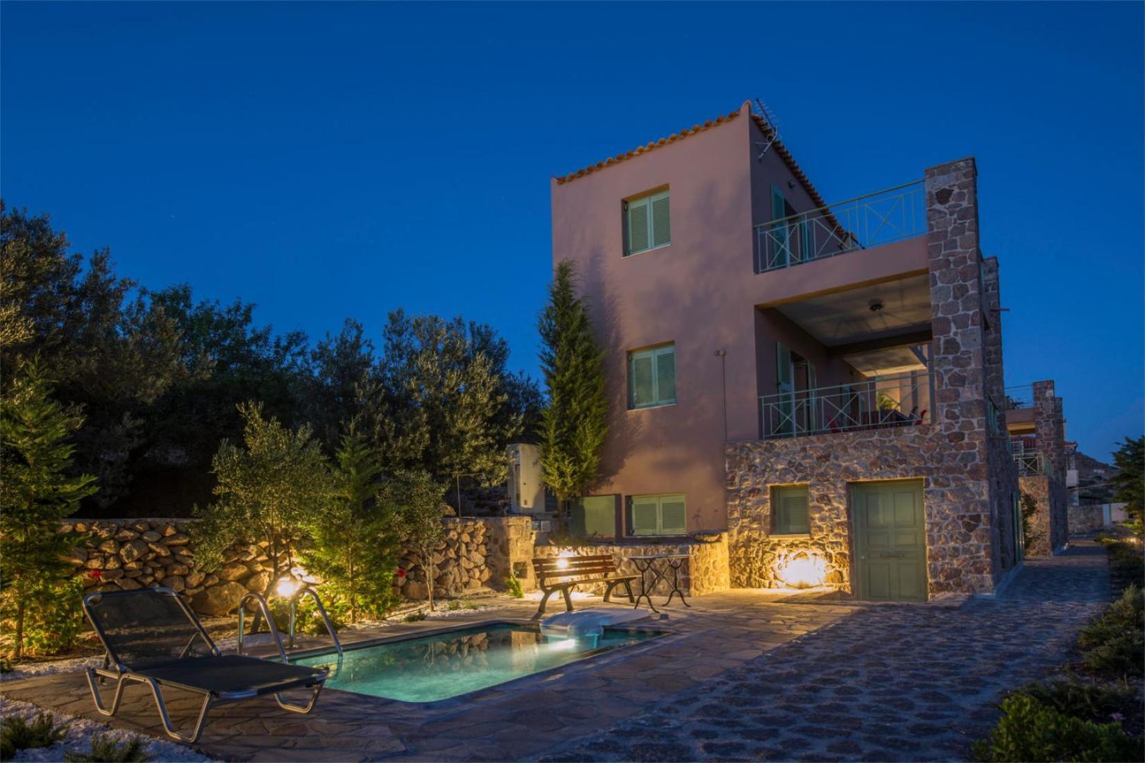 Вилла Aegina Colors Sfentouri Экстерьер фото