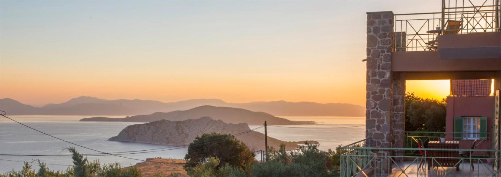 Вилла Aegina Colors Sfentouri Экстерьер фото