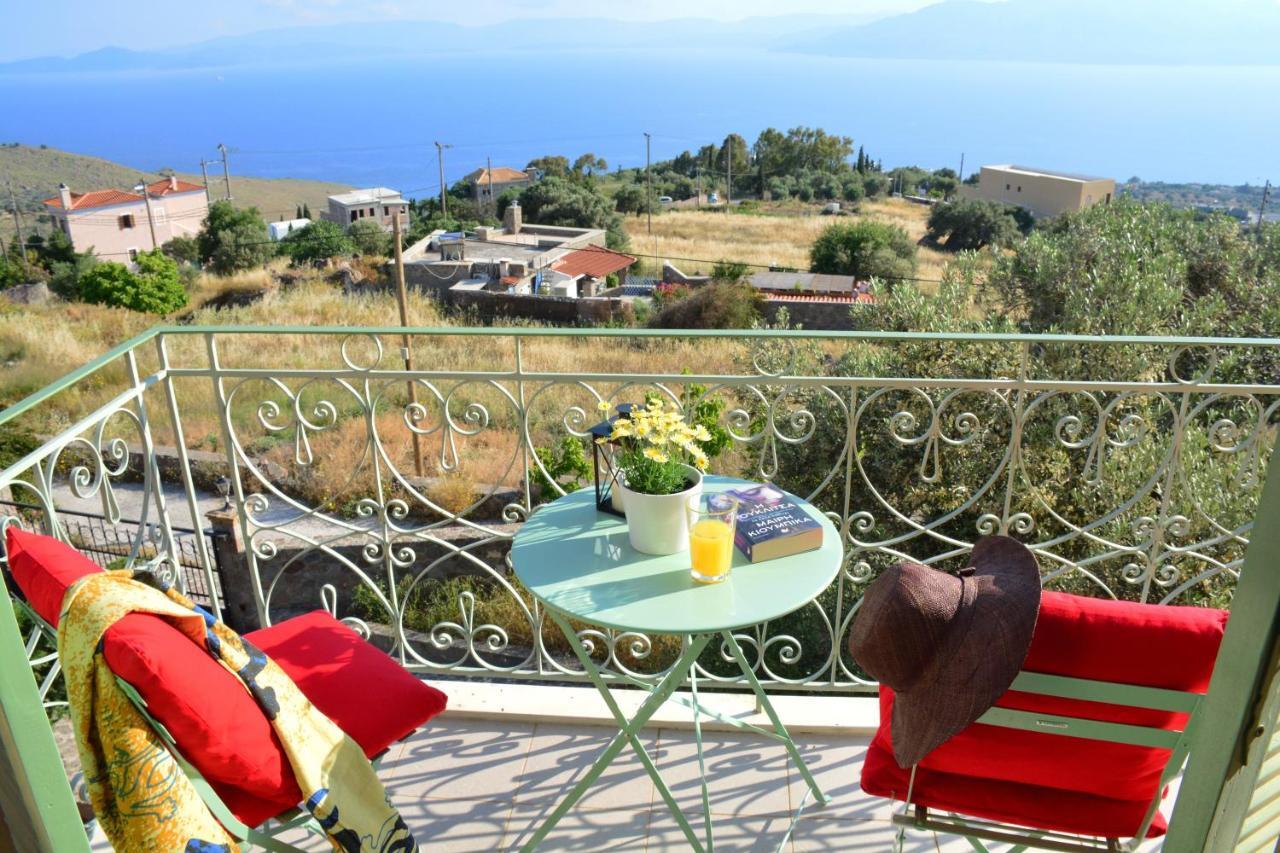 Вилла Aegina Colors Sfentouri Экстерьер фото