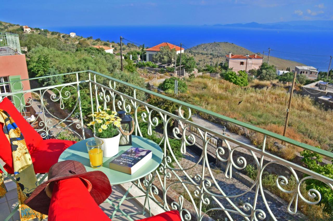 Вилла Aegina Colors Sfentouri Экстерьер фото