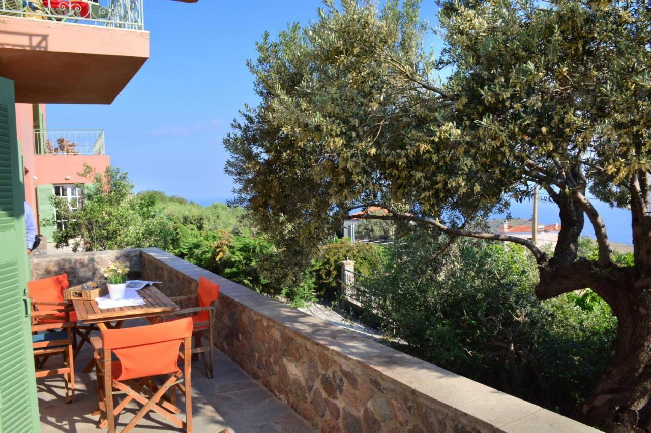 Вилла Aegina Colors Sfentouri Экстерьер фото