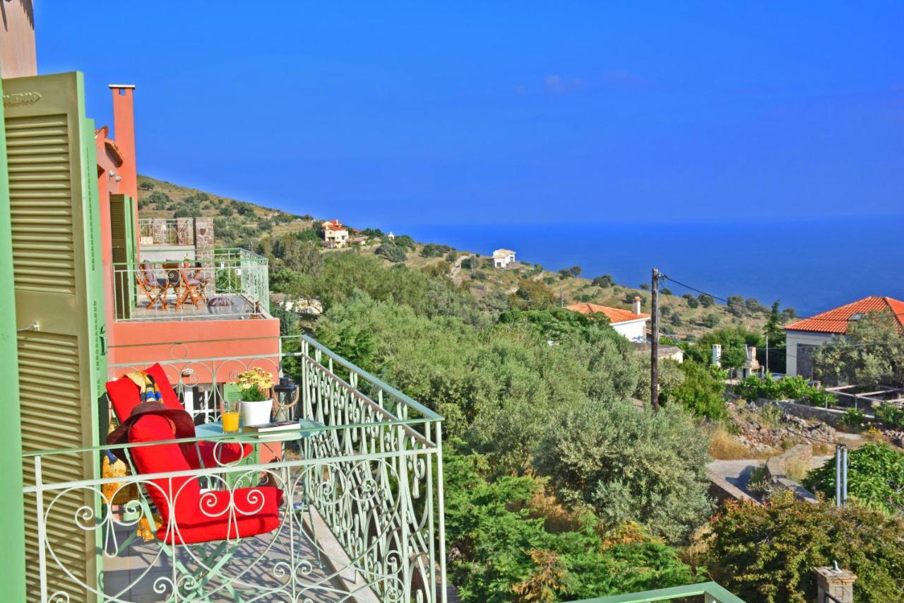 Вилла Aegina Colors Sfentouri Экстерьер фото